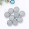 9ct. 2.5" Shiny & Matte White Glass Ball Ornaments